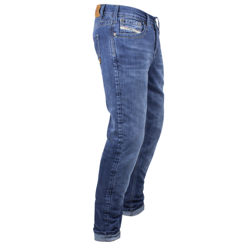 John Doe Original XTM Messieurs Jeans regular cut-used bleu clair 