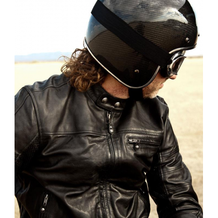 Roland Sands Leather Jacket - Ronin Black