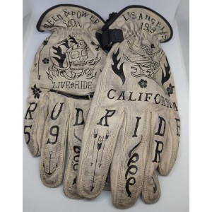 70s Rude Riders Gloves -...