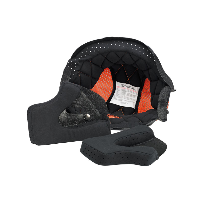 Biltwell Helmet Inner Liner - Gringo/Gringo S in Black/Orange