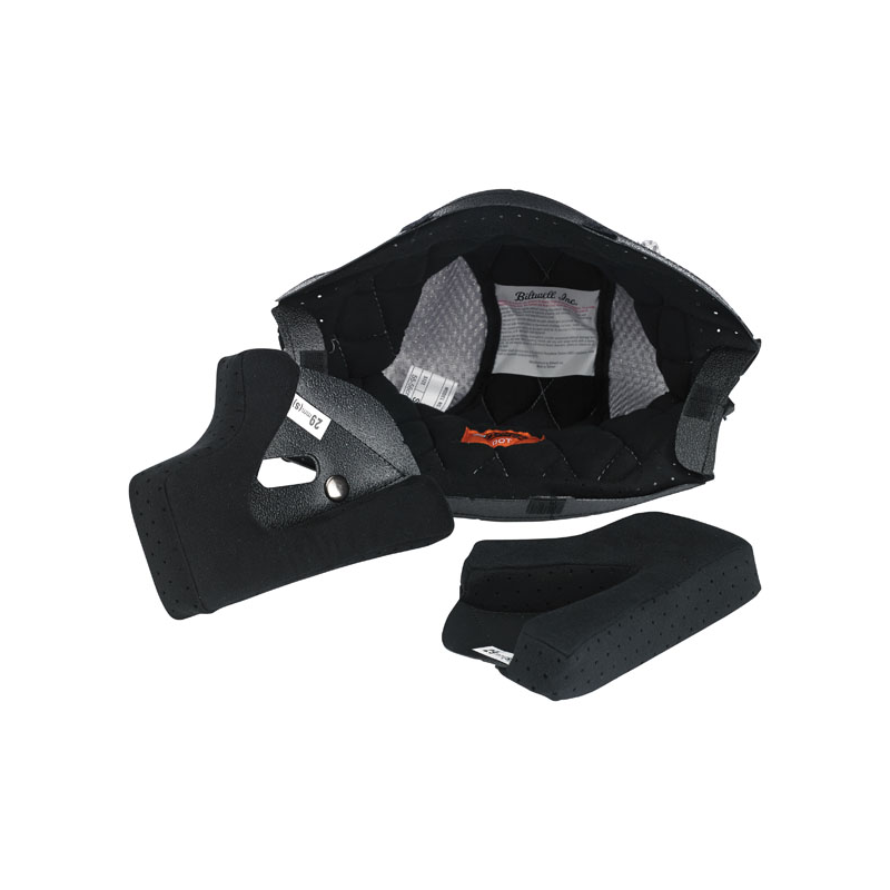 Biltwell Helmet Inner Liner - Gringo/Gringo S in Black/Silver