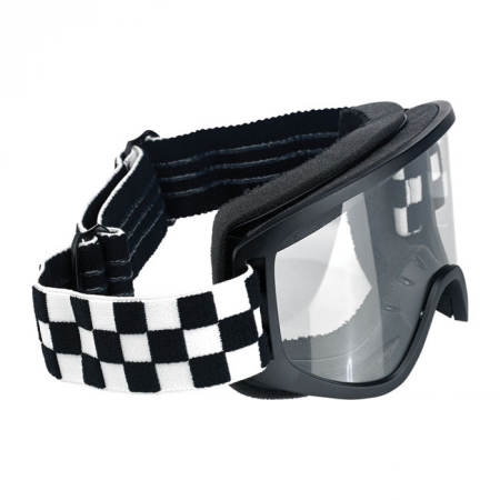 Biltwell Goggles - Moto 2.0 Checkers Black