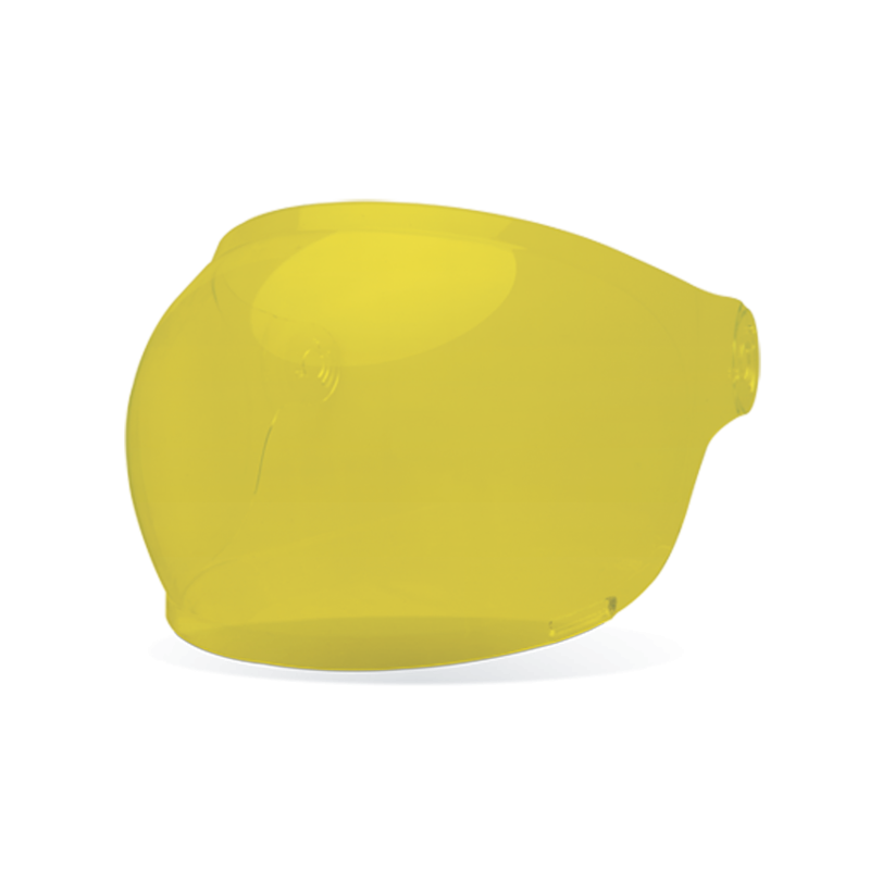 Bell Bubble Visor - Bullitt Yellow - black tab