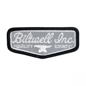 Biltwell Patch - Shield Grau