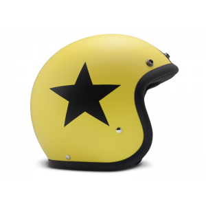 DMD Helm Vintage - Star mit ECE Gelb