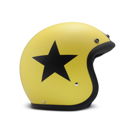 DMD Helm Vintage - Star mit ECE Gelb