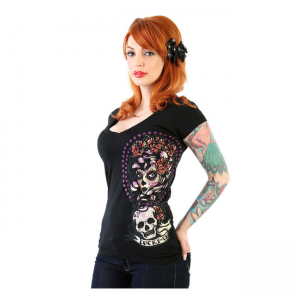 Lucky-13 Ladies T-Shirt - Shadow Lady