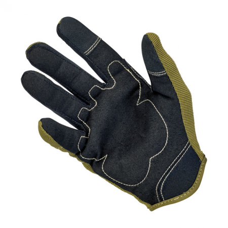 Biltwell Handschuhe - Moto Olivgrün/Schwarz