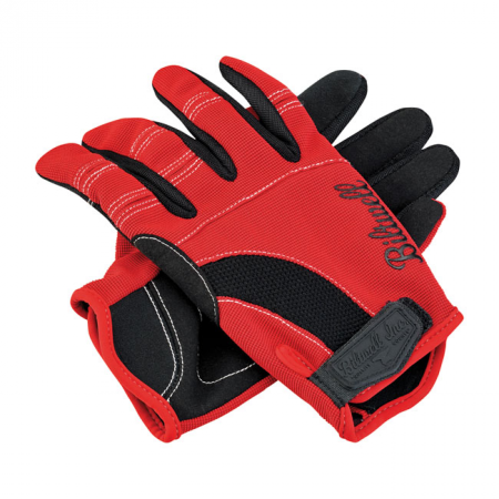 Biltwell Handschuhe - Moto Rot/Schwarz/Weiss