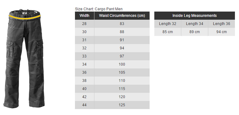 Rokker Boot Size Chart